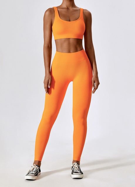 Sparkia Grove Seamless Bra Set - Leggings + Top