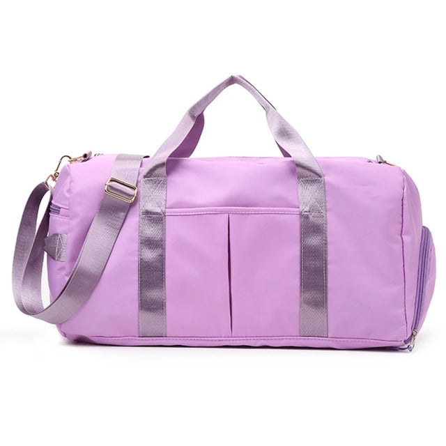 Sparkiah Gym Bag with Shoe Compartment Durable