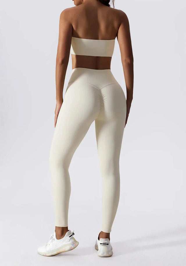 Sparkiah Cozy Gym Set - Leggings + Top