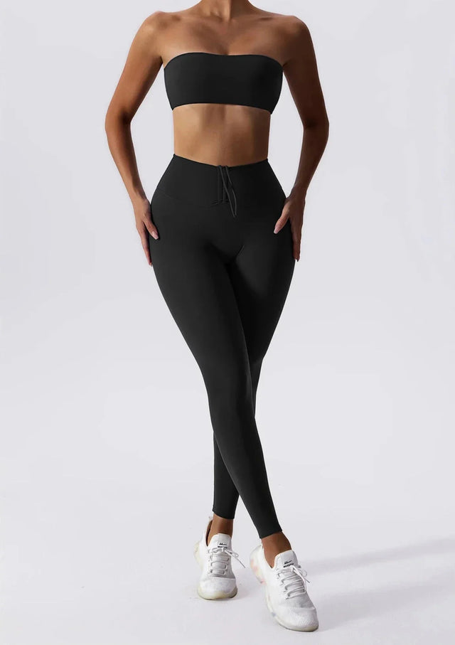 Sparkiah Cozy Gym Set - Leggings + Top