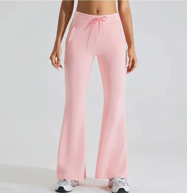 Sparkiah Vibe Drawstring Flare Pants