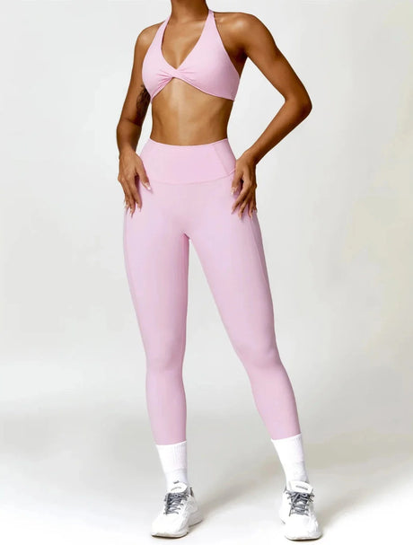 Sparkiah Glam Flow Yoga Set - Leggings + Top