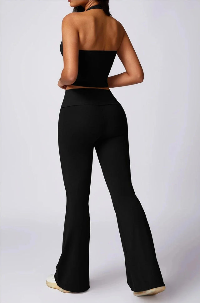 Sparkiah Unravel High Waist Flared Pants