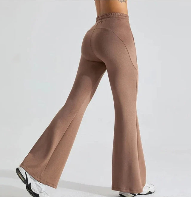 Sparkiah Vibe Drawstring Flare Pants