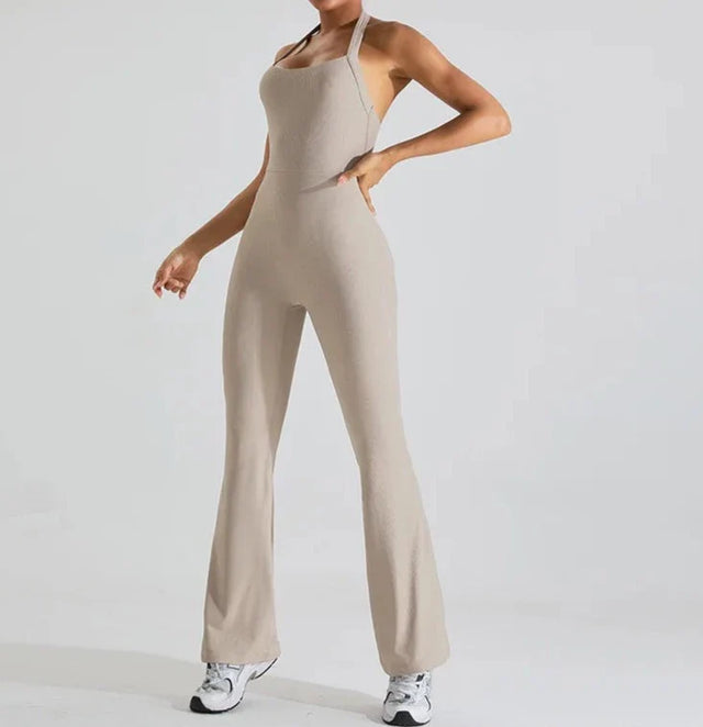 Sparkiah Haven Backless Jumpsuit