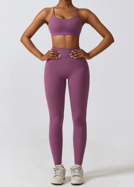 Sparkiah Prestige Gym Set - Leggings + Top