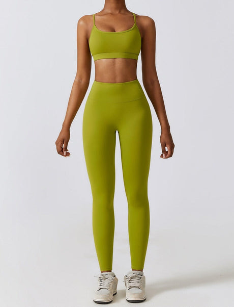 Sparkiah Prestige Gym Set - Leggings + Top