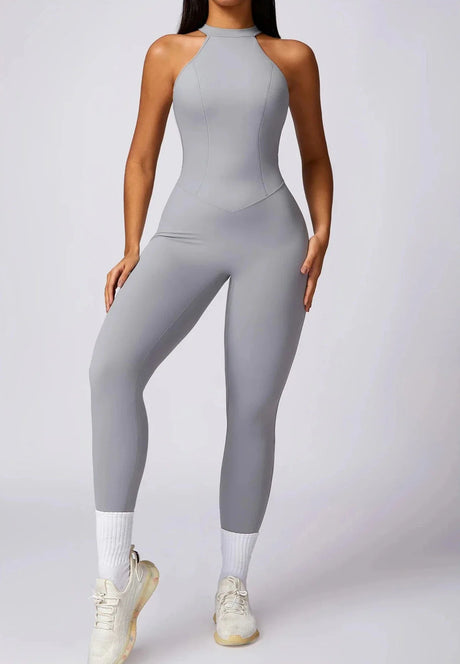 Sparkiah Intrigued Booty Scrunch Jumpsuit