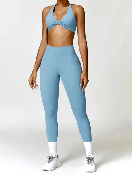 Sparkiah Glam Flow Yoga Set - Leggings + Top