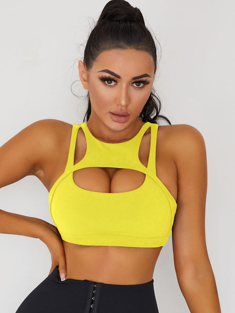 SPARKIAH  Female Sexy Cutout Sports Bras