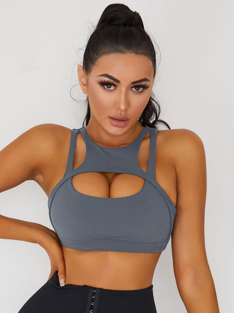 SPARKIAH  Female Sexy Cutout Sports Bras