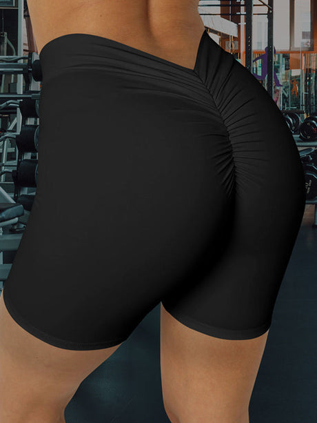 Sparkiah Female Scrunch Bum Deep V Back Leggings