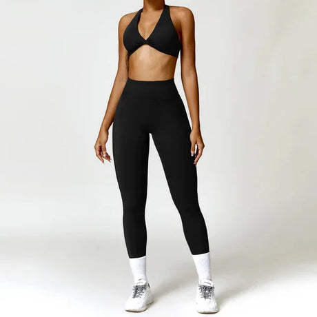 Sparkiah Glam Flow Yoga Set - Leggings + Top