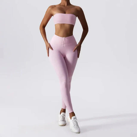 Sparkiah Cozy Gym Set - Leggings + Top