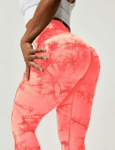 Sparkiah Marble Scrunch Leggings