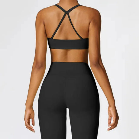 Sparkiah Mystic Cross Back Set - Leggings + Top