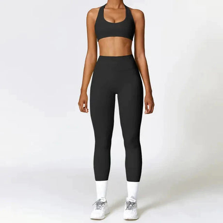 Sparkiah Mystic Vest Gym Set - Leggings + Top