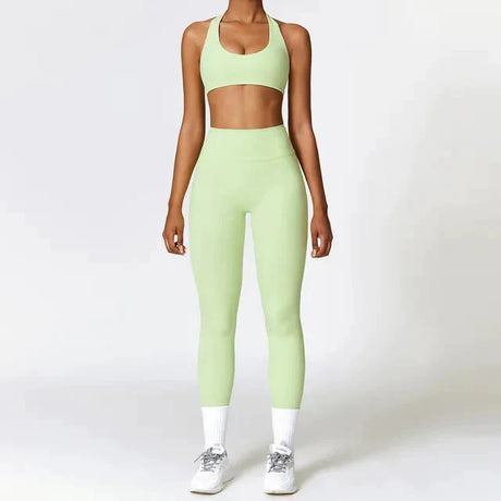 Sparkiah Mystic Vest Gym Set - Leggings + Top