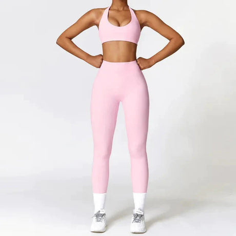 Sparkiah Mystic Vest Gym Set - Leggings + Top