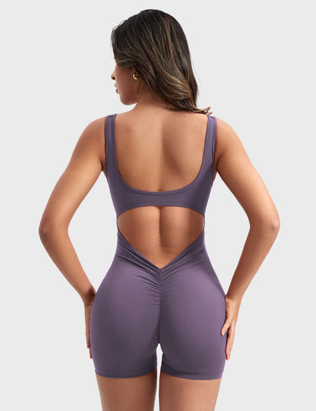 Sparkiah Lizvette V-Back Romper