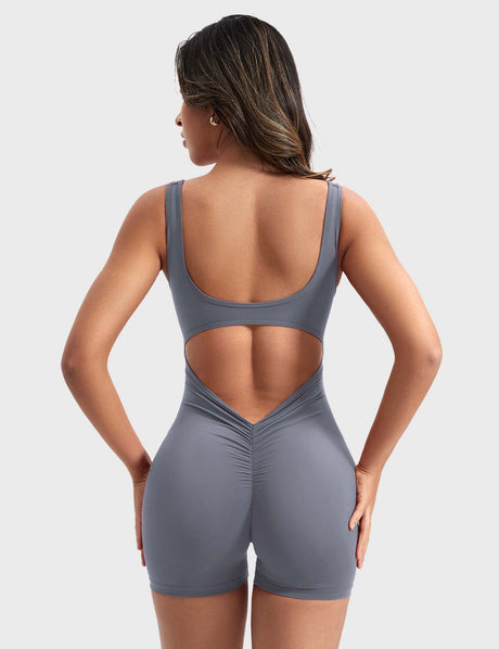 Sparkiah Lizvette V-Back Romper