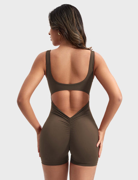 Sparkiah Lizvette V-Back Romper