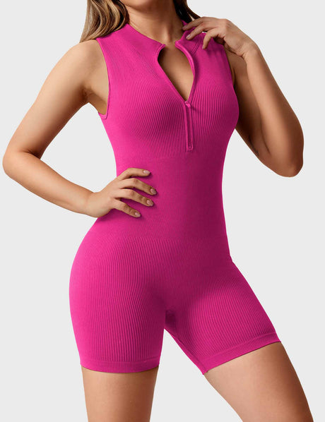 Sparkiah Rachel Ribbed Seamless Romper