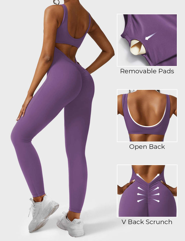 Sparkiah Lizvette V-Back Jumpsuit