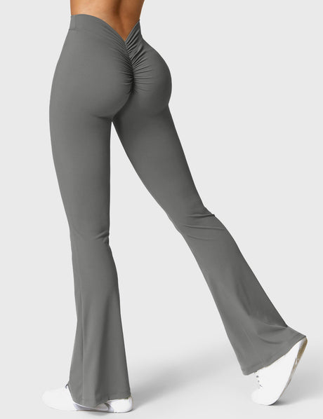 Sparkiah Daze V-back Flare Leggings