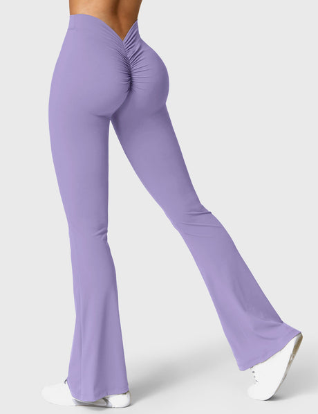 Sparkiah Daze V-back Flare Leggings