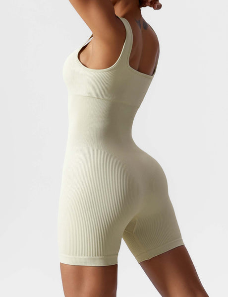 Sparkiah U-Neck Seamless Romper