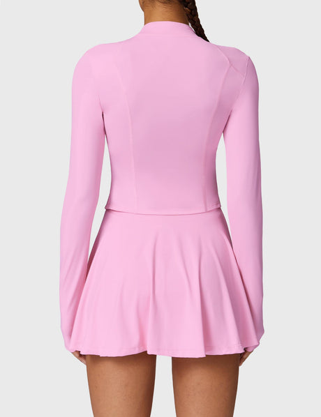 Sparkiah Long Sleeve Tennis Skirt Sets