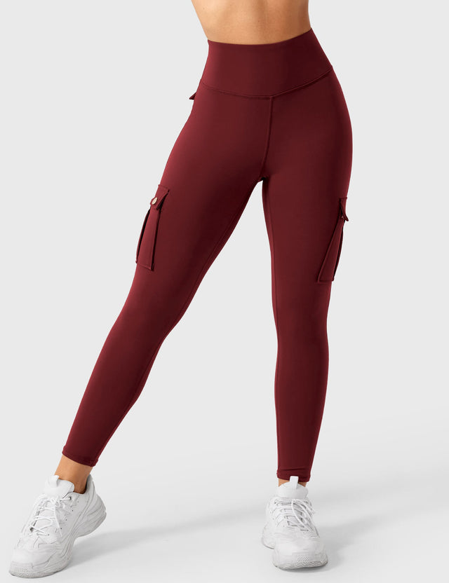 Sparkiah Cargo Scrunch Leggings with Pockets