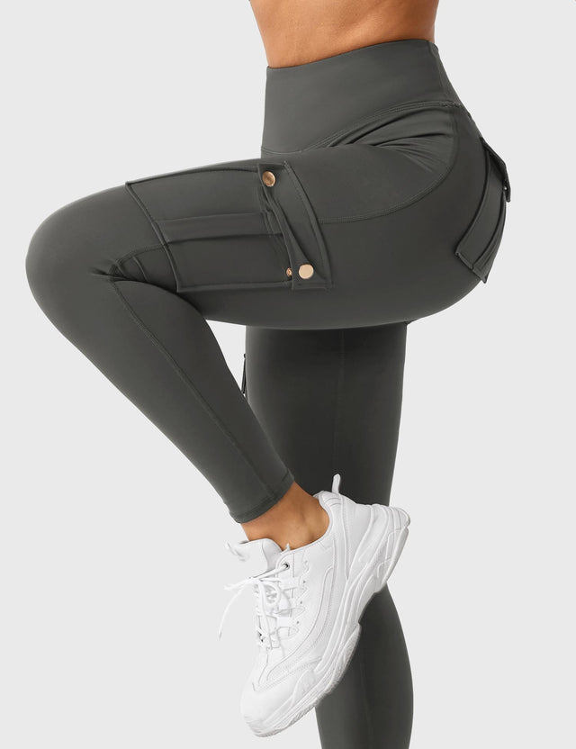 Sparkiah Cargo Scrunch Leggings with Pockets