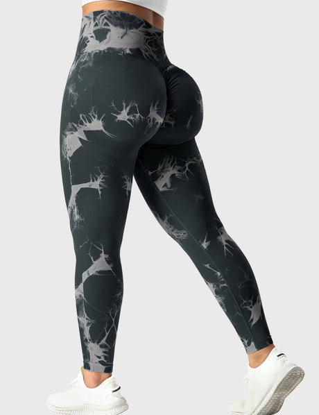 Sparkiah Tie dye Seamless Leggings