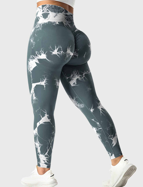 Sparkiah Tie dye Seamless Leggings