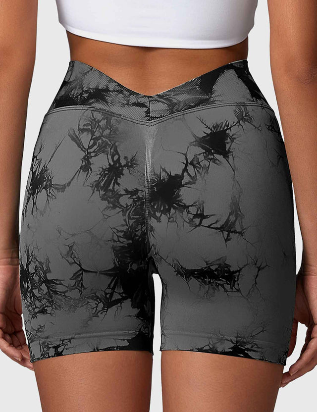 Sparkiah Liz Tie Dye V-back Shorts