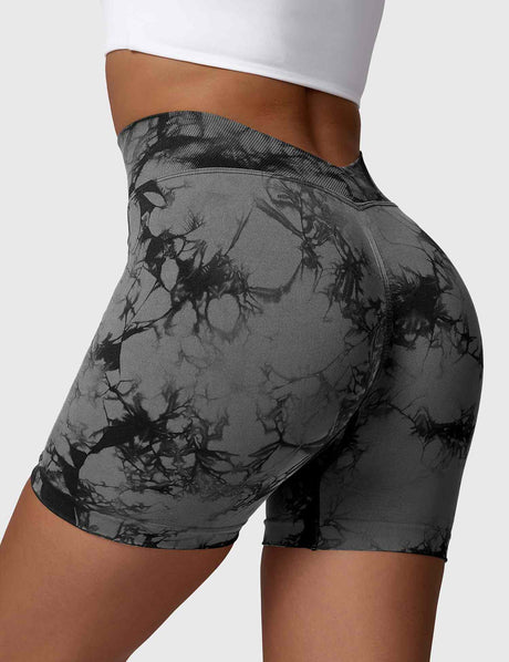 Sparkiah Liz Tie Dye V-back Shorts